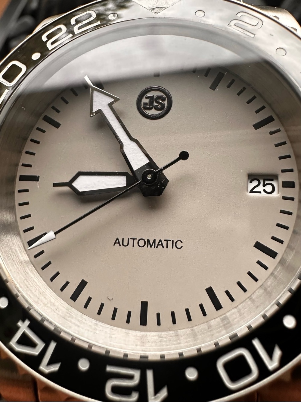Seiko Mod Grey and Black Automatic Men's Watch